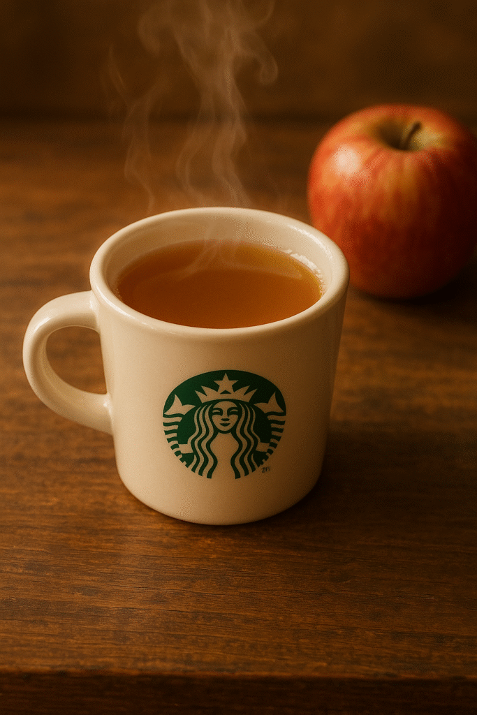 Starbucks Steamed Apple Juice