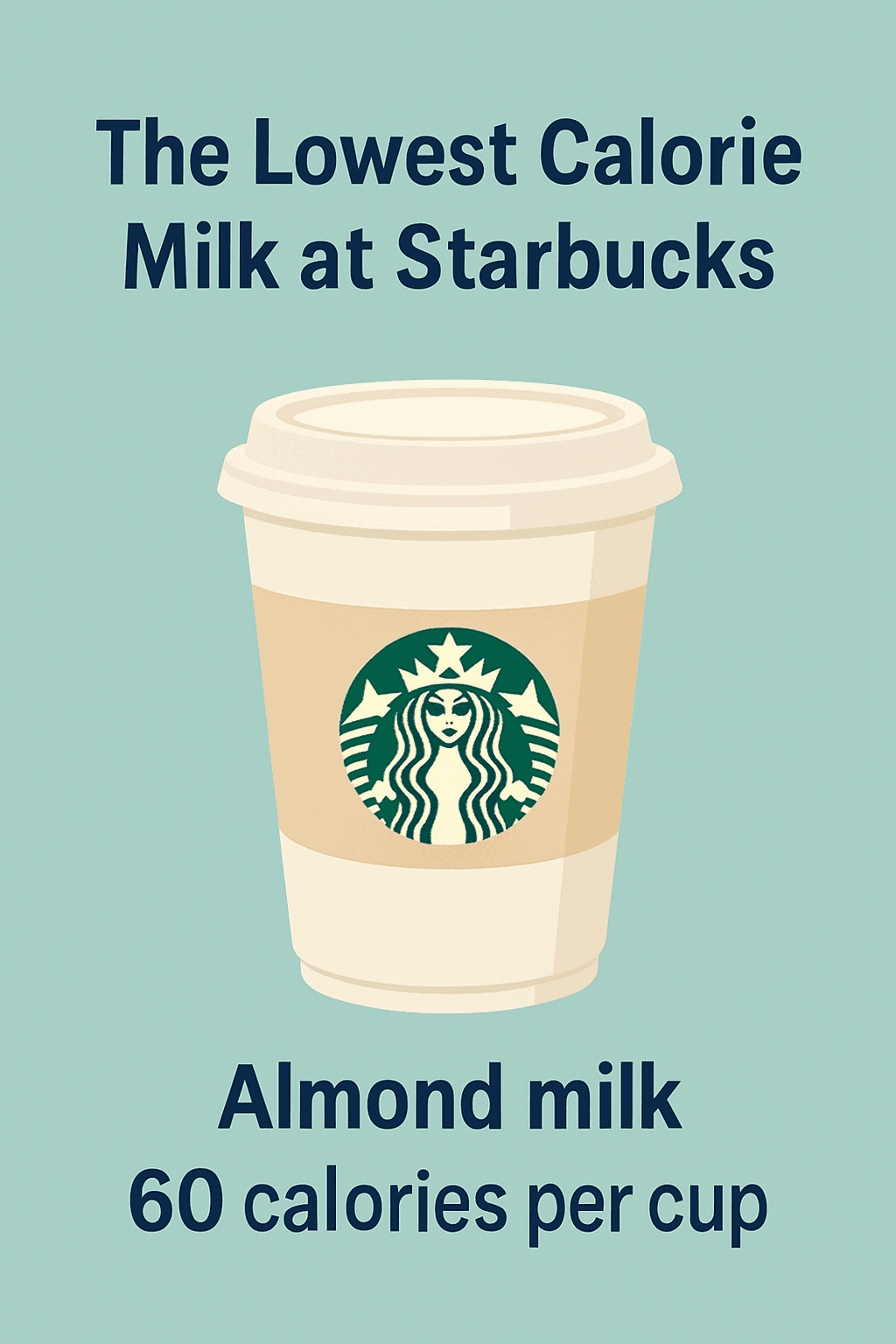 Lowest Calorie Milk at Starbucks