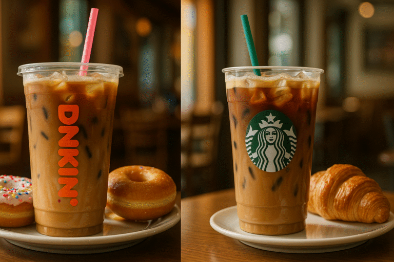 Dunkin vs Starbucks