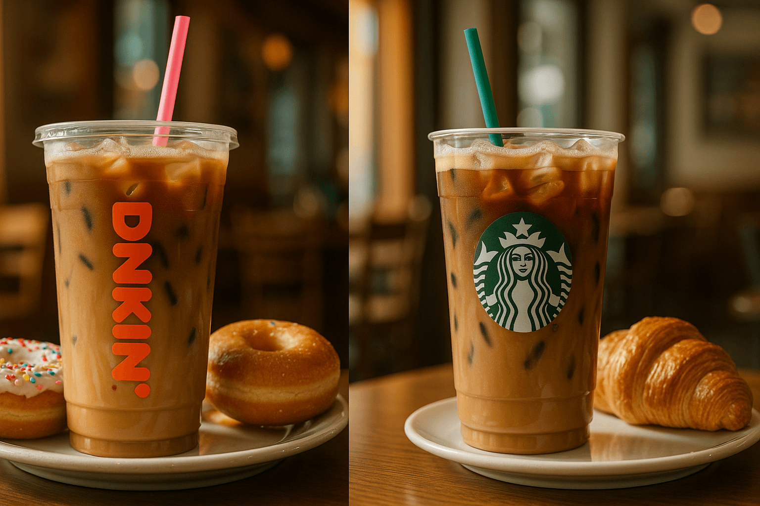 Dunkin vs Starbucks