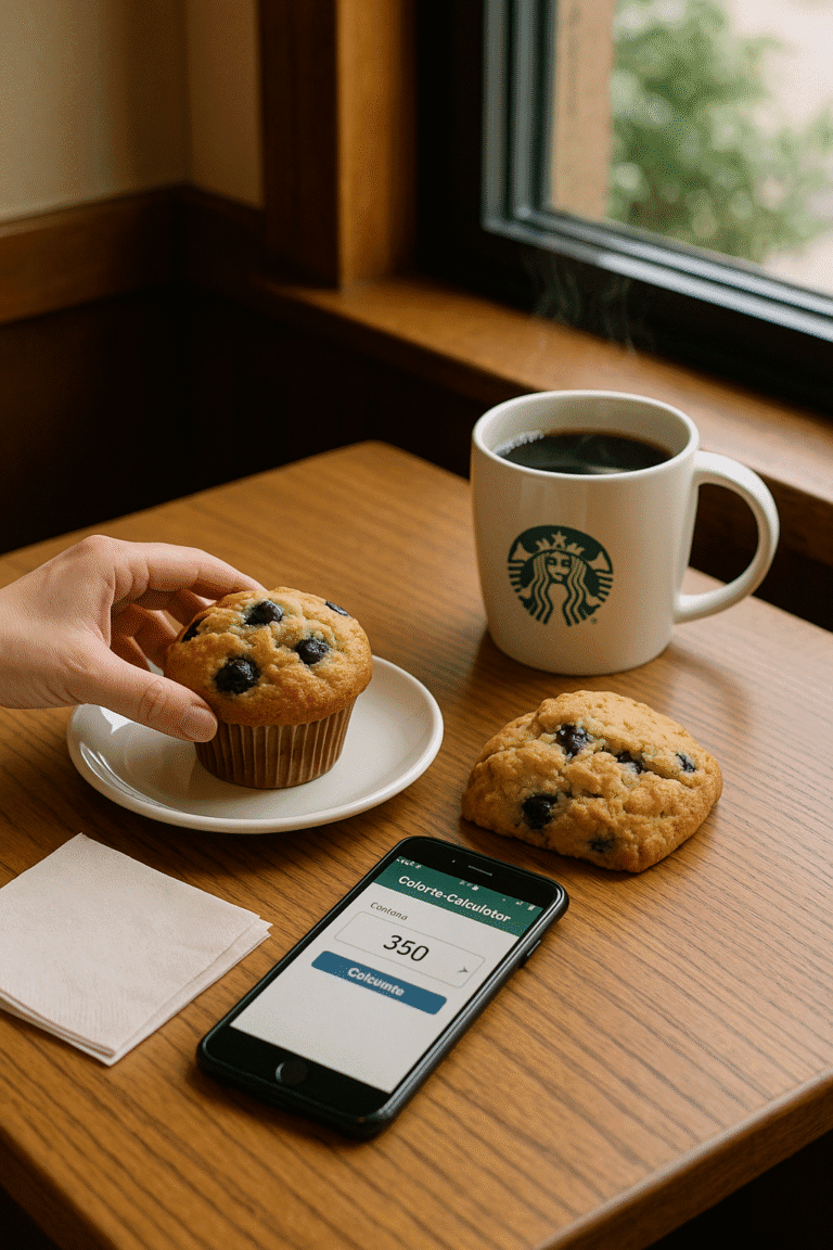 starbucks calorie calcultaor check the blueberry muffins