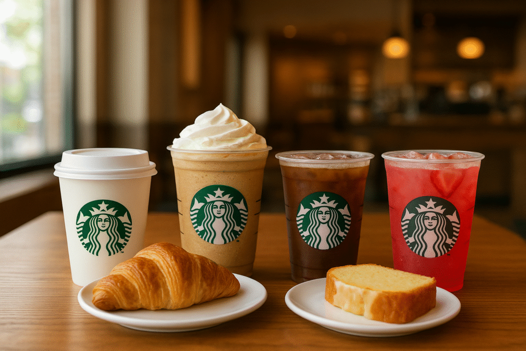 Starbucks Menu with Prices