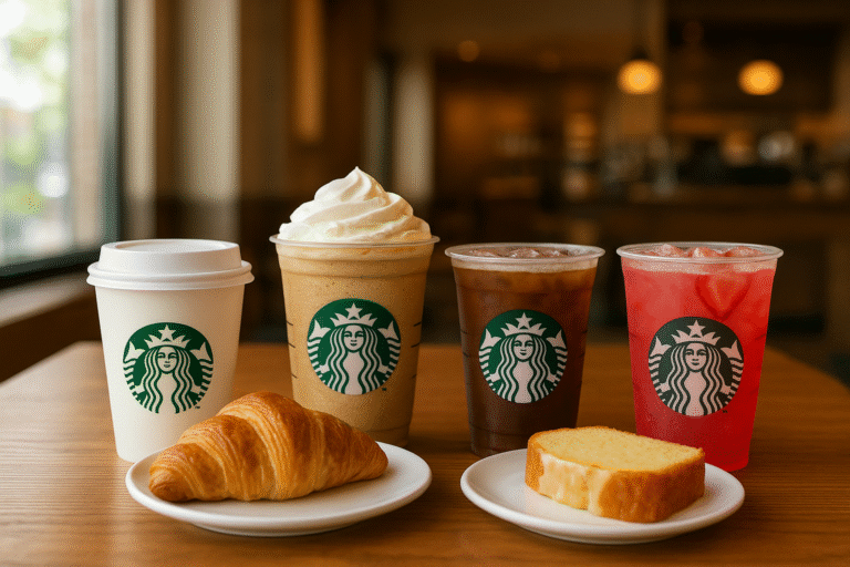 Starbucks Menu with Prices