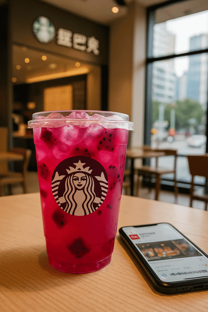 Starbucks Mango Dragonfruit Refresher
