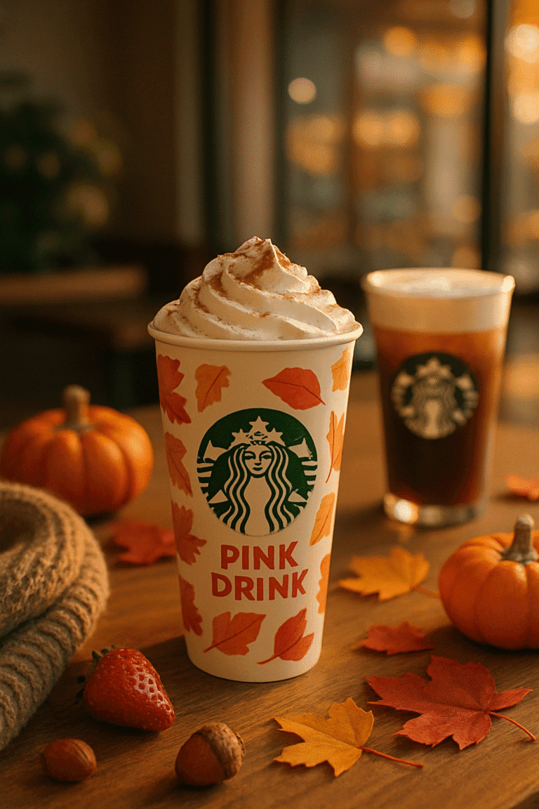Starbucks Fall Menu