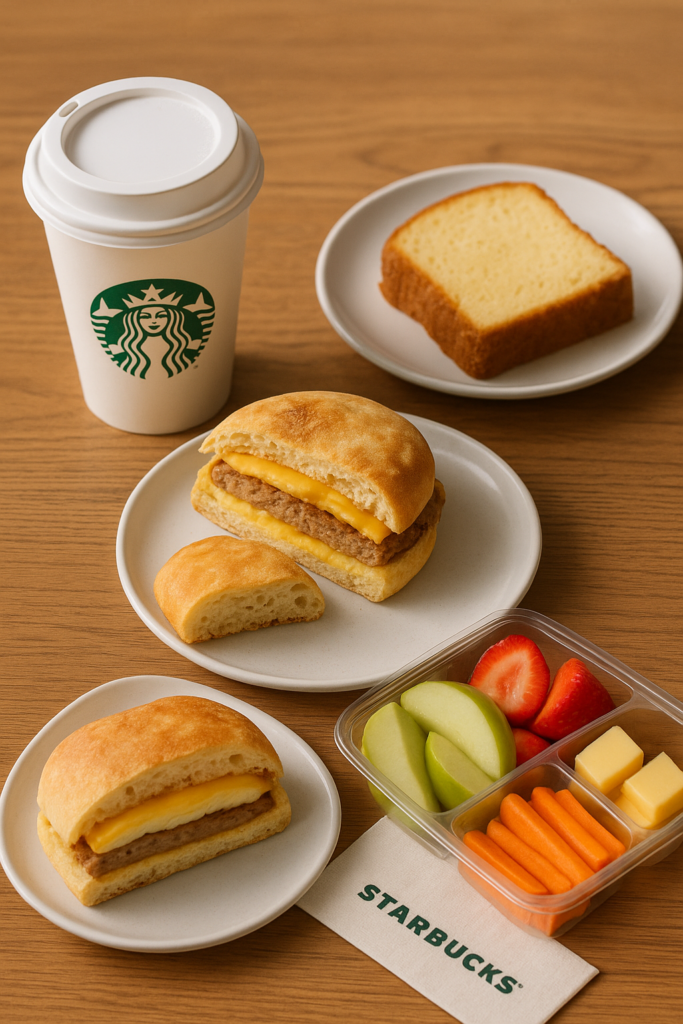 Starbucks nutrition comparison using calculator tool