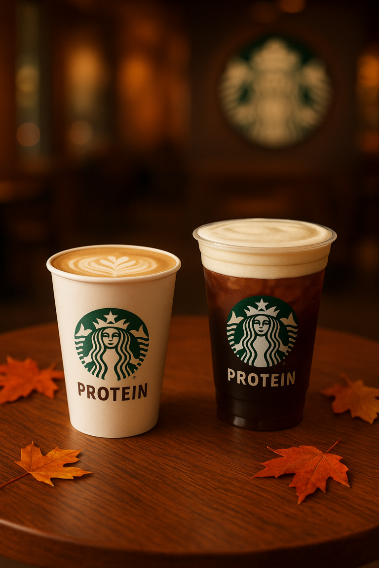 High protein coffee drinks with cold foam at Starbucks Calorie Calculator
