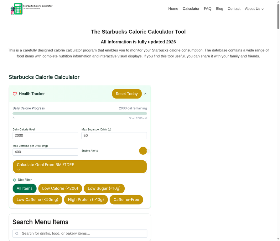 BMI/TDEE is new feature in calorie calculator